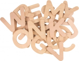 houten alfabet – hoofdletters BIGJIGS TOYS