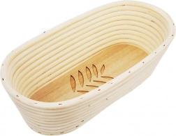 Rieten rijsmand voor brood 1,5 kg, 32 × 15 × 9 cm