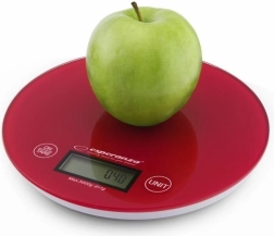 Keukenweegschaal MANGO rood