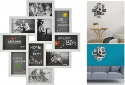 Multiframe voor 10 foto’s – Wit