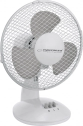 Tafelventilator Zephyr wit/grijs