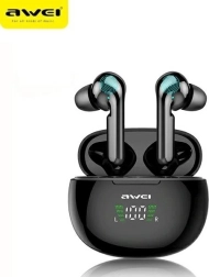 Draadloze Bluetooth 5.0 TWS oordopjes AWEI T15P zwart