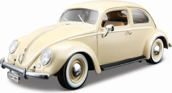 Metalen automodel 1:18 VOLKSWAGEN Beetle 1955 beige