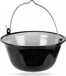 Hangende geëmailleerde Hongaarse ketel 9,5 l