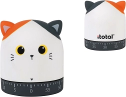 Keukenwekker witte kat