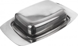 RVS botervloot met deksel