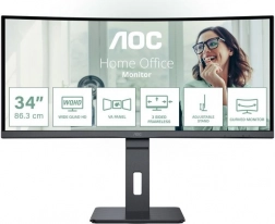 Gebogen monitor AOC CU34P3CV 34" 100Hz VA