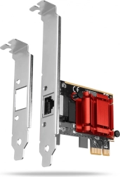 PCIe-netwerkkaart Gigabit Ethernet met Intel I210AT-chip, RJ-45, low-profile