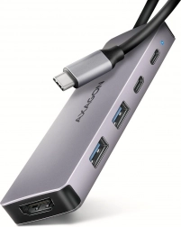 Multipoort USB-C hub AXAGON HMC-5H60 5-in-1