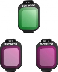 Sunnylife-filters CPL, ND8, ND16 voor DJI Flip