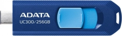 Pendrive ADATA UC300 256GB USB-C blauw