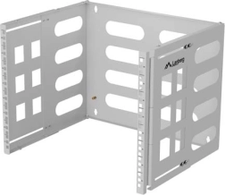 Wandhouder RACK 19" 8U, diepte 400/240 mm, grijs