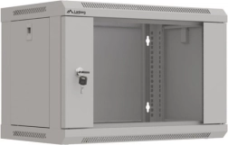 Installatierackkast Lanberg 6U 540x350 grijs met glazen deur