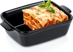 Keramische ovenschaal zwart 350 ml