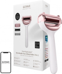 Geske Micro-needling gezichts- en lichaamsroller 9-in-1 met app (starlight)