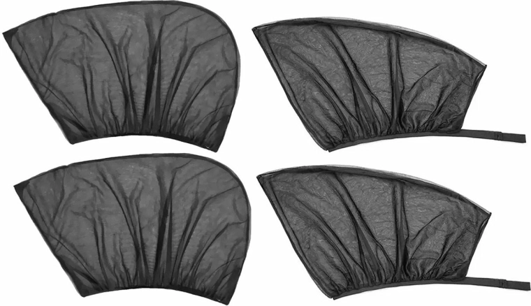 Ag936a muggennet voor autovenster 4 stuks