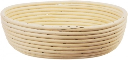 Rieten rijsmand voor brood 1,5 kg, 28 × 22 × 9 cm