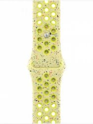 Sportband NIKE voor 42 mm kast, fel geelgroen, maat M/L