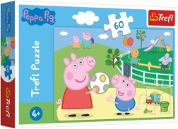 Puzzel 60 stukjes – plezier met vrienden – PEPPA PIG