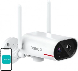 Buiten Wi‑Fi camera met zonnepaneel DEKCO DC8L 3MP