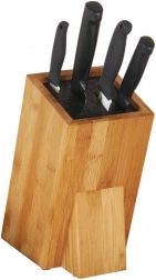 Bamboe messenhouder met universele inzet