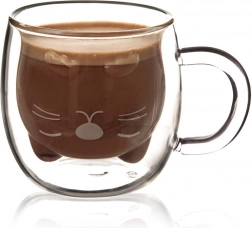 Thermoglas met dubbele wand kat 270 ml