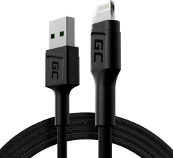 USB Lightning-kabel GC Ray 120 cm met LED-verlichting
