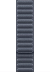 Magnetische blauwe FineWoven-band voor 46 mm – maat S/M