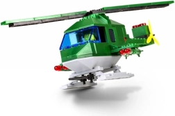 Cheva bouwset helikopter – gevechtsmodel met bemanning