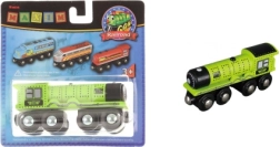 Maxim stoomlocomotief – groen