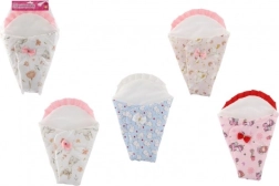 Inbakerdoek voor pop 45 cm voor wieg of kinderwagen