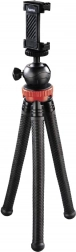 Mini statief FlexPro 3v1 27 cm rood