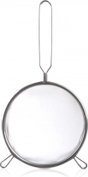 RVS keukenzeef met handvat 16 cm