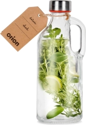 Glazen fles met oor 550 ml