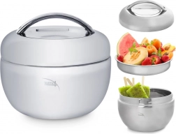 Thermo-etensthermos van roestvrij staal APPLE 800 ml