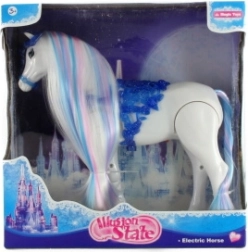 Lopend plastic paard met geluiden