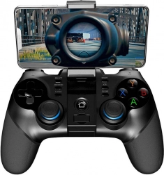 Draadloze gamecontroller iPega voor mobiel en pc (zwart)