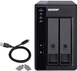 Uitbreidings-RAID-behuizing QNAP TR-002 met USB 3.1 Gen. 2