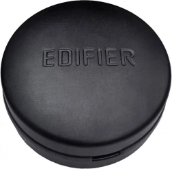 Aluminium etui voor bedrade oordopjes EDIFIER P205/P180 – zwart