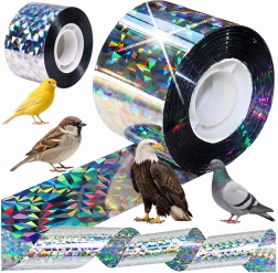 Holografische vogelwerende tape 50 m - 1 stuk