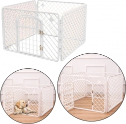 Opvouwbare Kooi Voor Honden En Katten Met Veilige Deurtjes, 90 cm x 60 cm x 60 cm
