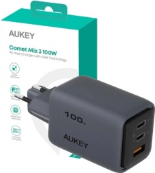 Aukey Snellader Comet Mix 3 met 3 poorten 100W