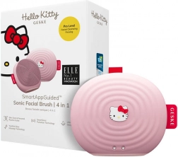 Sonic gezichtsreinigingsborstel 4-in-1 met Hello Kitty-applicatie roze