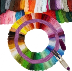 Set borduurgarens voor borduren 150 kleuren MAALEO