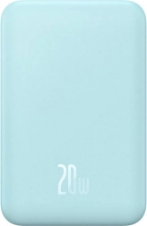 Magnetische mini‑powerbank Baseus 5000 mAh USB‑C 20 W blauw