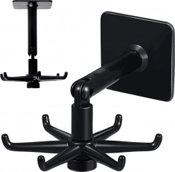 Draaibare organizer voor wandmontage voor keuken en badkamer