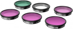 Set van 6 filters MCUV, CPL en ND4/ND8/ND16/ND32 voor INSTA360 GO 3/GO 2 – Sunnylife