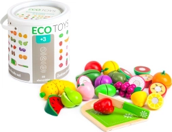 Houten fruit om te snijden ECOTOYS