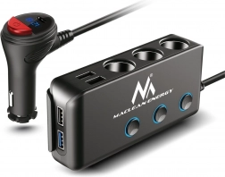 Auto-splitteradapter met snellaadfunctie