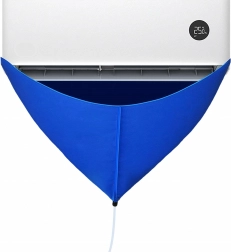 Beschermhoes voor het reinigen en desinfecteren van airconditioners met afvoerslang van 2 m